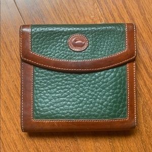 Dooney and Bourke Vintage Green Wallet